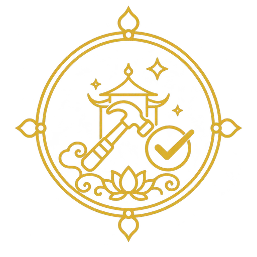Biểu tượng bước 5 — Thi công hoàn thiện