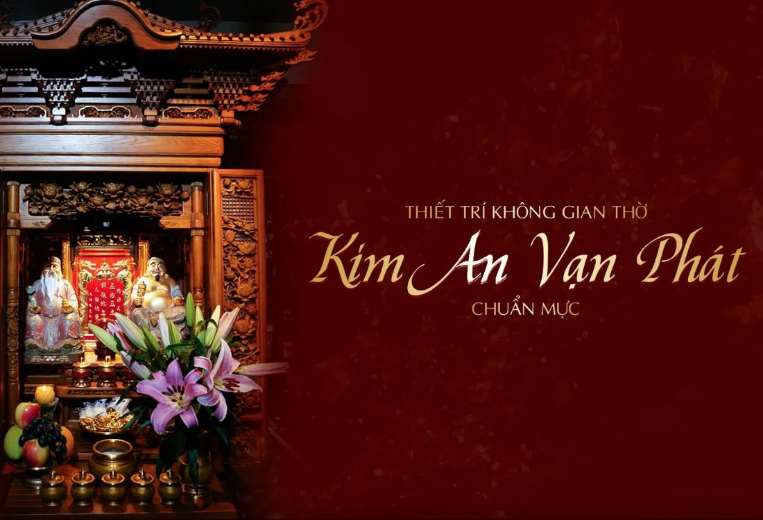 KHÔNG GIAN THỜ CÁC VỊ THẦN TÀI BÃO KIM AN VẠN PHÁT