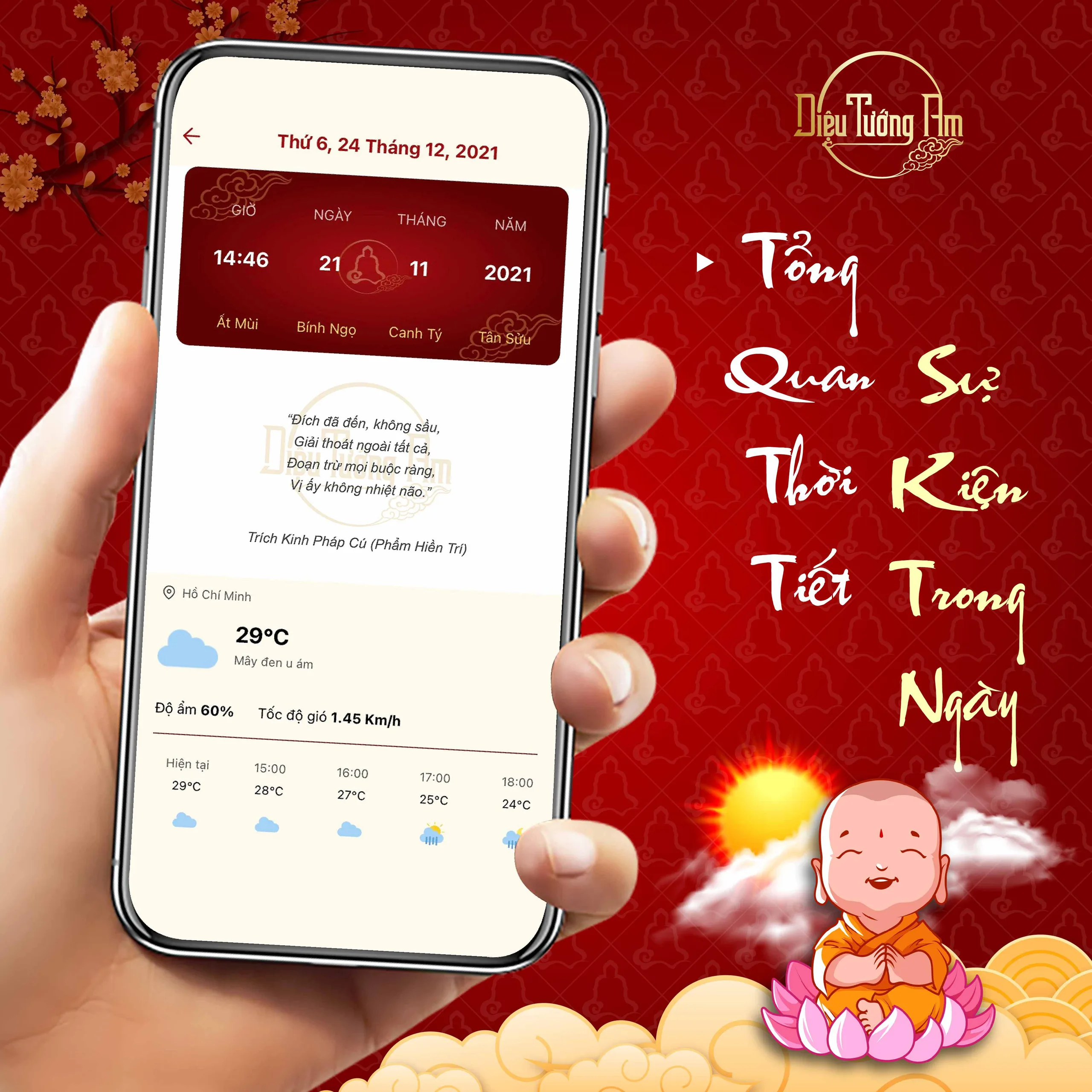 Chính Thức Ra Mắt Ứng Dụng Lịch Phật Giáo DTA