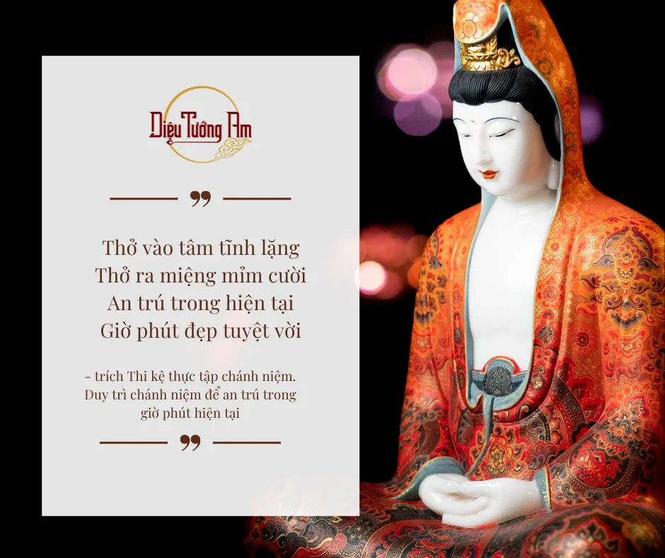 Thiệp Tỉnh Thức - Duy Trì Chánh Niệm Để An Trú Trong Giờ Phút Hiện Tại