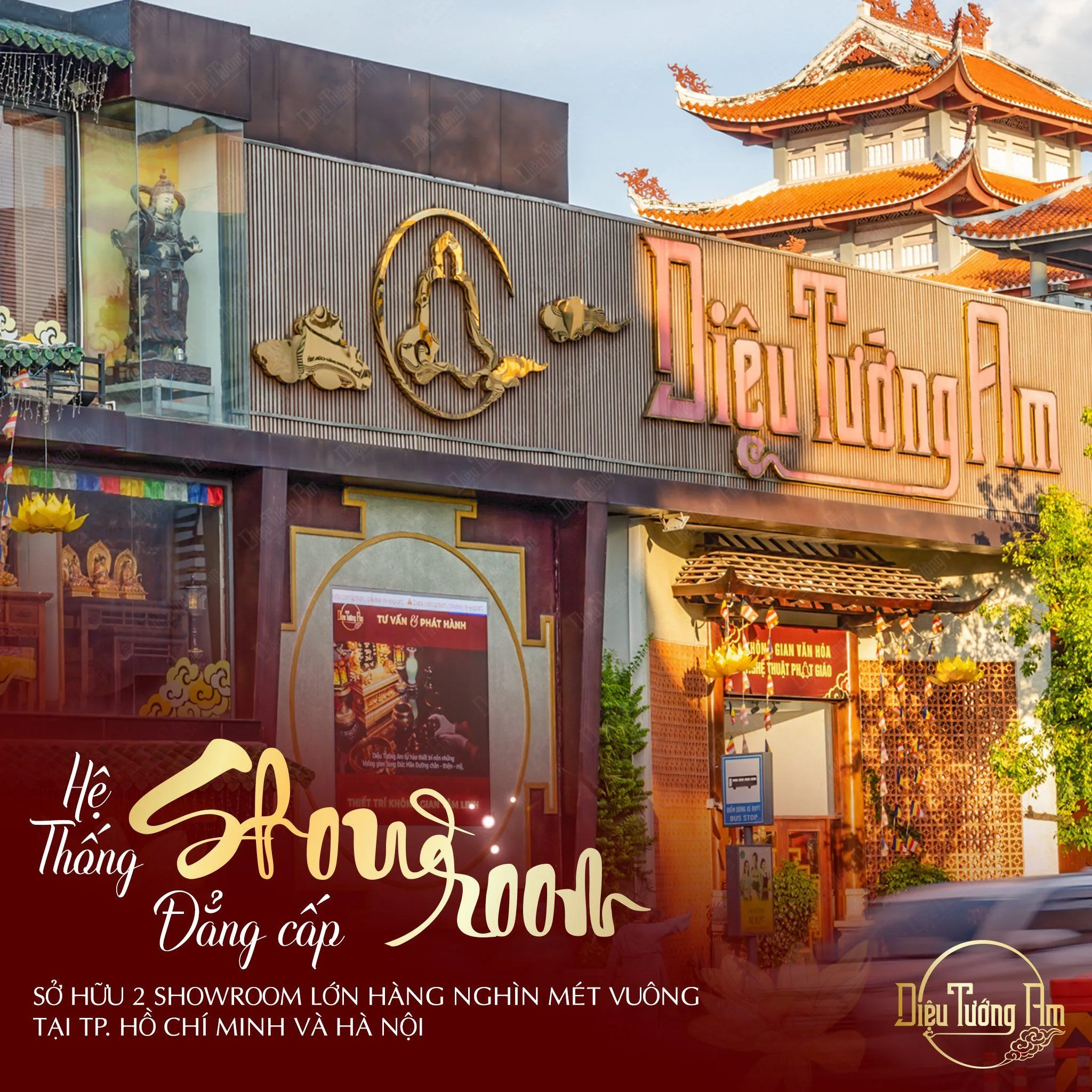 Hệ sinh thái đa dạng với hơn 22.000 tác phẩm nghệ thuật Phật giáo cùng sản phẩm thờ cúng cao cấp.