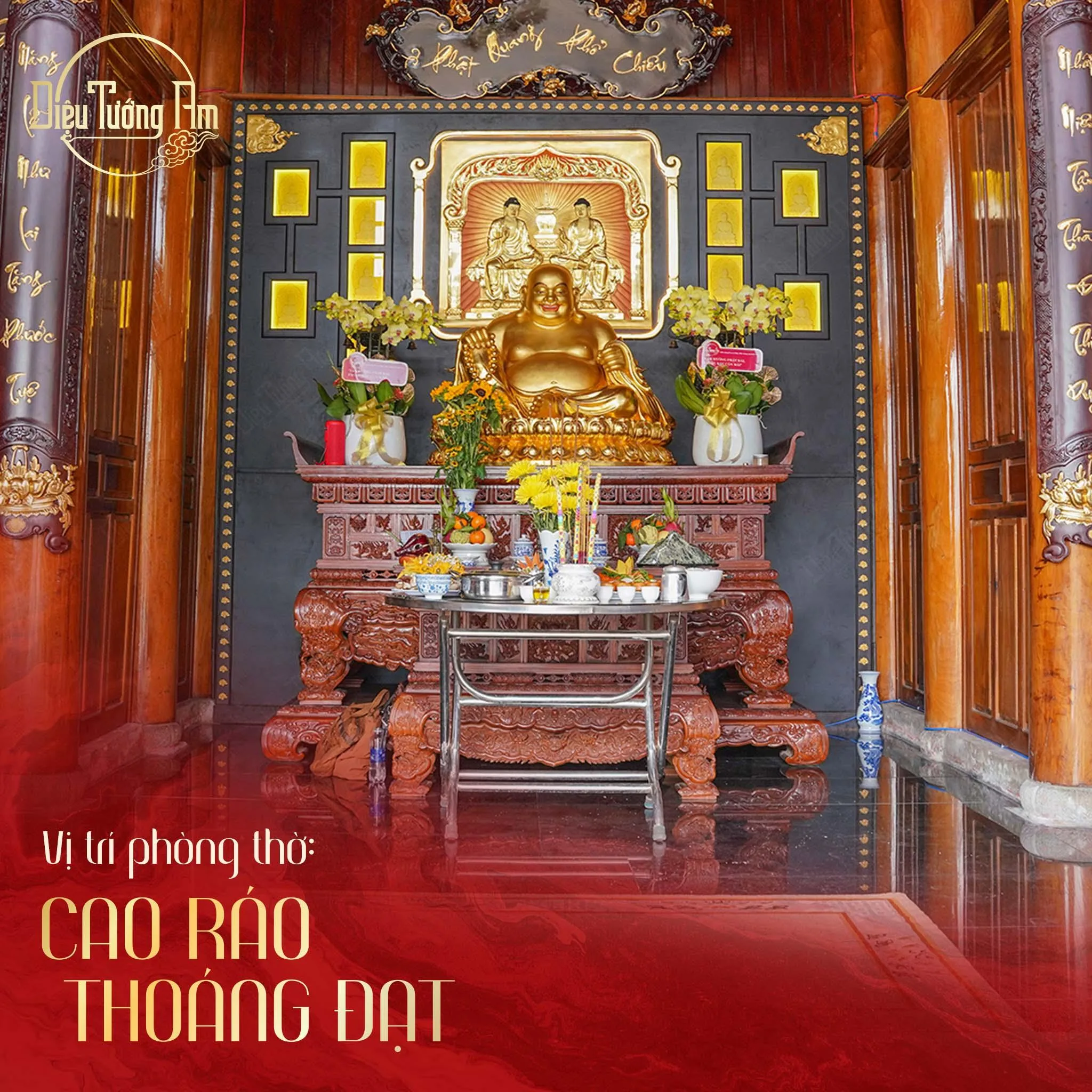 5 ĐIỂM LƯU Ý KHI LÀM PHÒNG THỜ