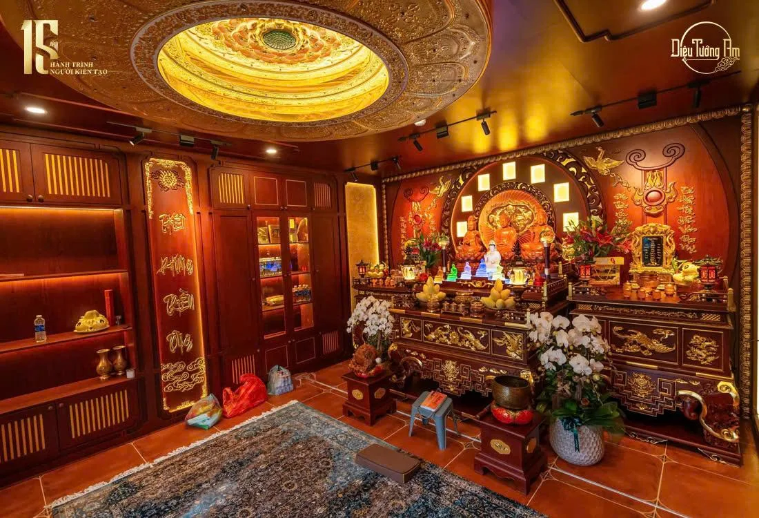 TỪ TÂM ĐẾN TƯỚNG VÀ HÌNH THÀNH KHÔNG GIAN: TRIẾT LÝ KIẾN TẠO KHÔNG GIAN TÂM LINH CỦA DIỆU TƯỚNG AM