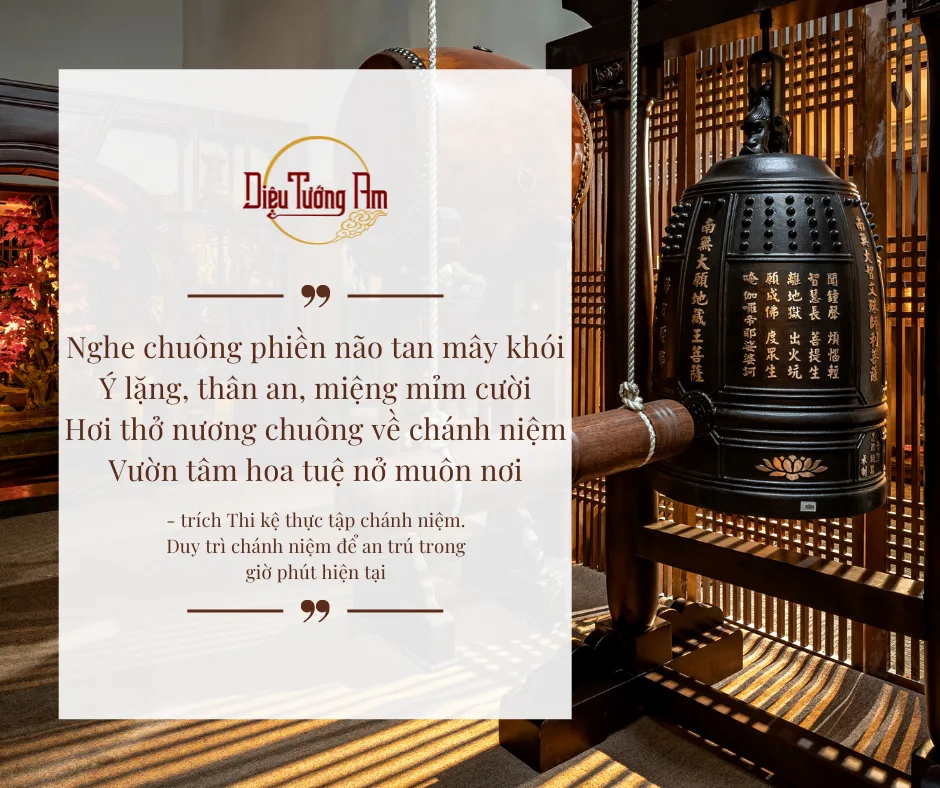 Thiệp Tỉnh Thức - Duy Trì Chánh Niệm Để An Trú Trong Giờ Phút Hiện Tại