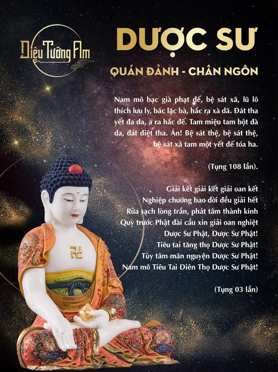 Dược Sư Quán Đảnh Chân Ngôn