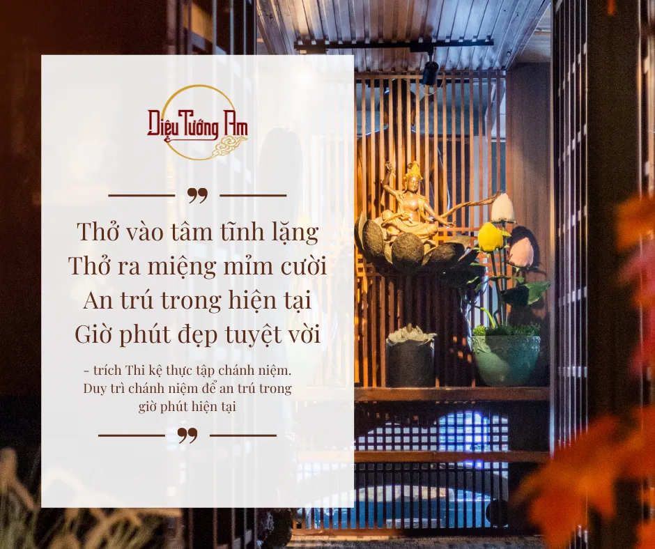 Thiệp Tỉnh Thức - Duy Trì Chánh Niệm Để An Trú Trong Giờ Phút Hiện Tại