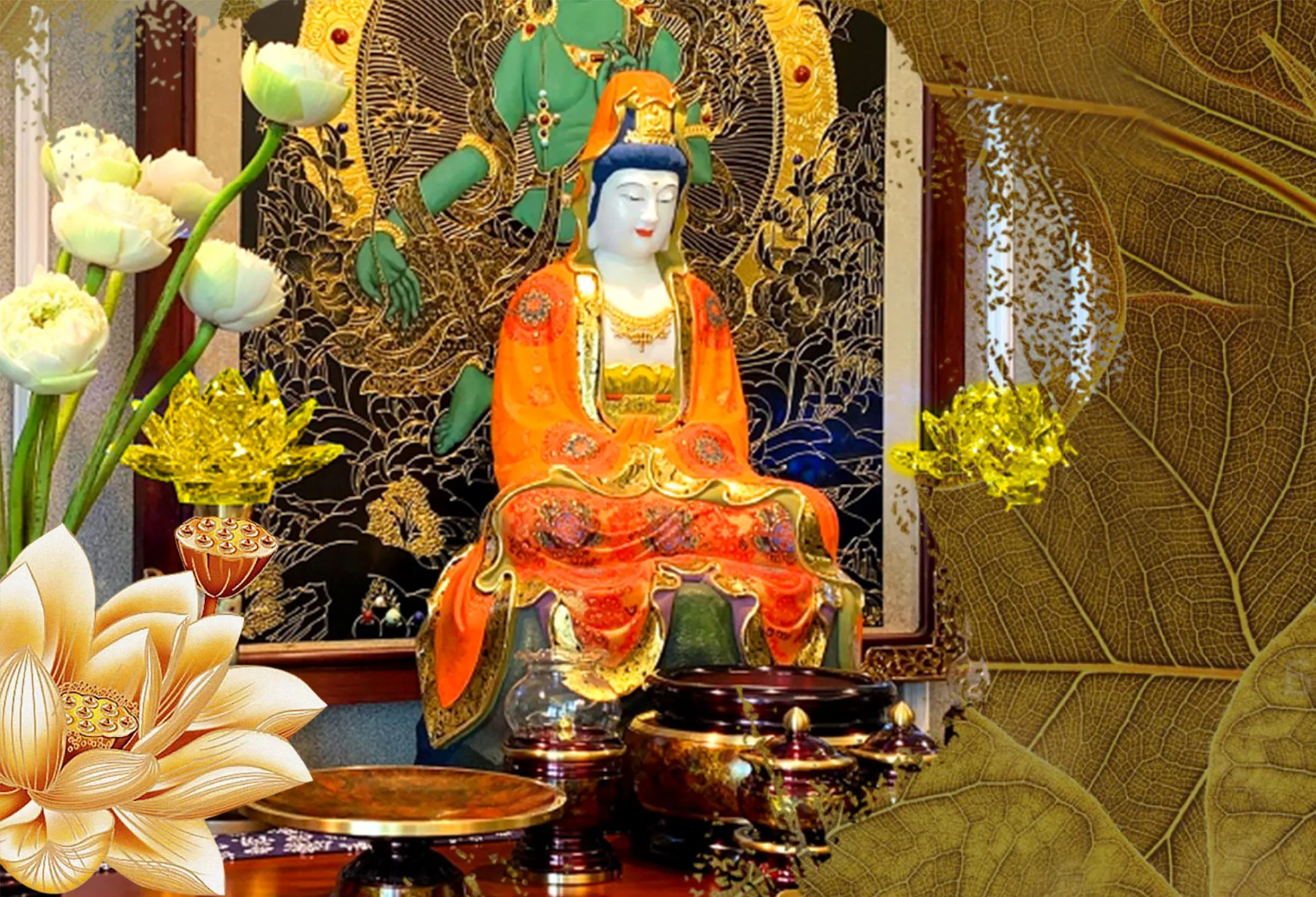 LỤC CÚNG DÂNG PHẬT VÀ NHỮNG Ý NGHĨA TỐT LÀNH