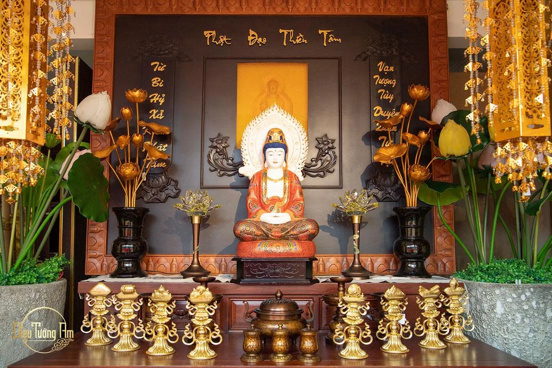 MẠN ĐÀM KHÔNG GIAN THỜ TÔN TƯỢNG QUÁN THẾ ÂM BỒ TÁT