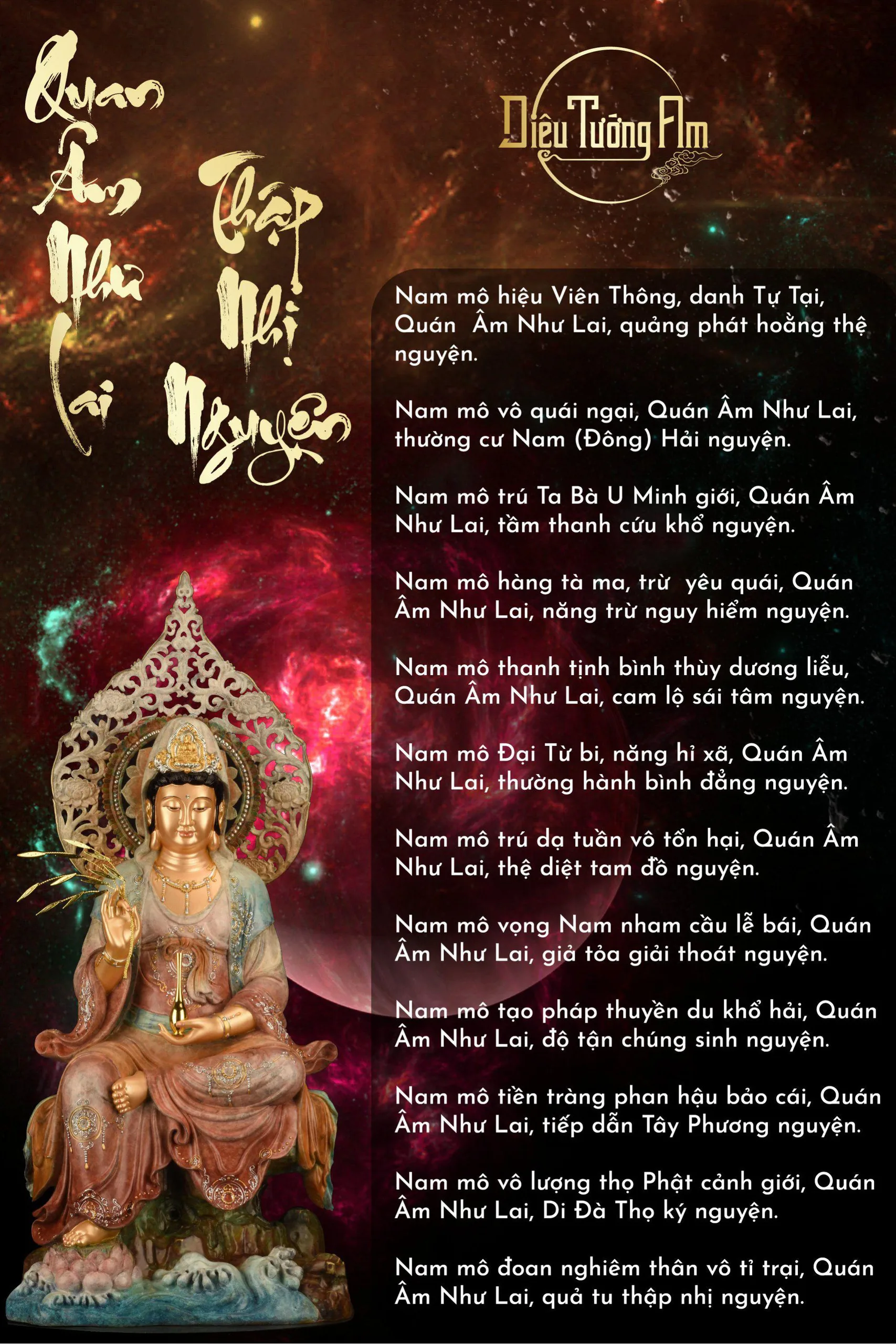 NGHI THỨC VÍA QUÁN THẾ ÂM