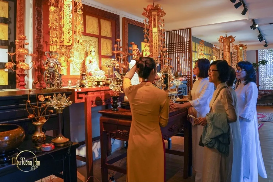 Hoan hỷ tham quan không gian Diệu Tướng Am tại 382 Nam Kỳ Khởi Nghĩa, P. Võ Thị Sáu, Q.3, Tp. Hồ Chí Minh