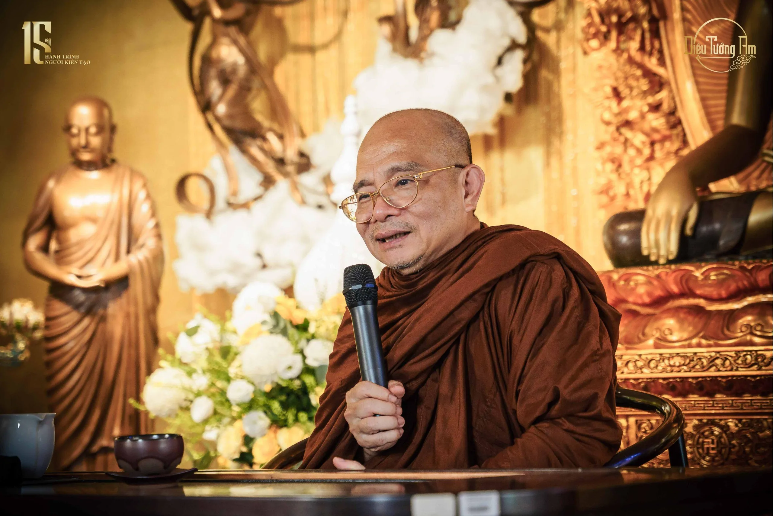 TRÀ ĐÀM CÙNG TT. THÍCH GIÁC NGUYÊN: KHAI MỞ CHỮ “DIỆU” TỪ CHÍNH NỘI TÂM