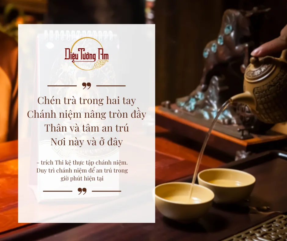 Thiệp Tỉnh Thức - Duy Trì Chánh Niệm Để An Trú Trong Giờ Phút Hiện Tại