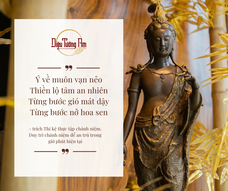 Thiệp Tỉnh Thức - Duy Trì Chánh Niệm Để An Trú Trong Giờ Phút Hiện Tại