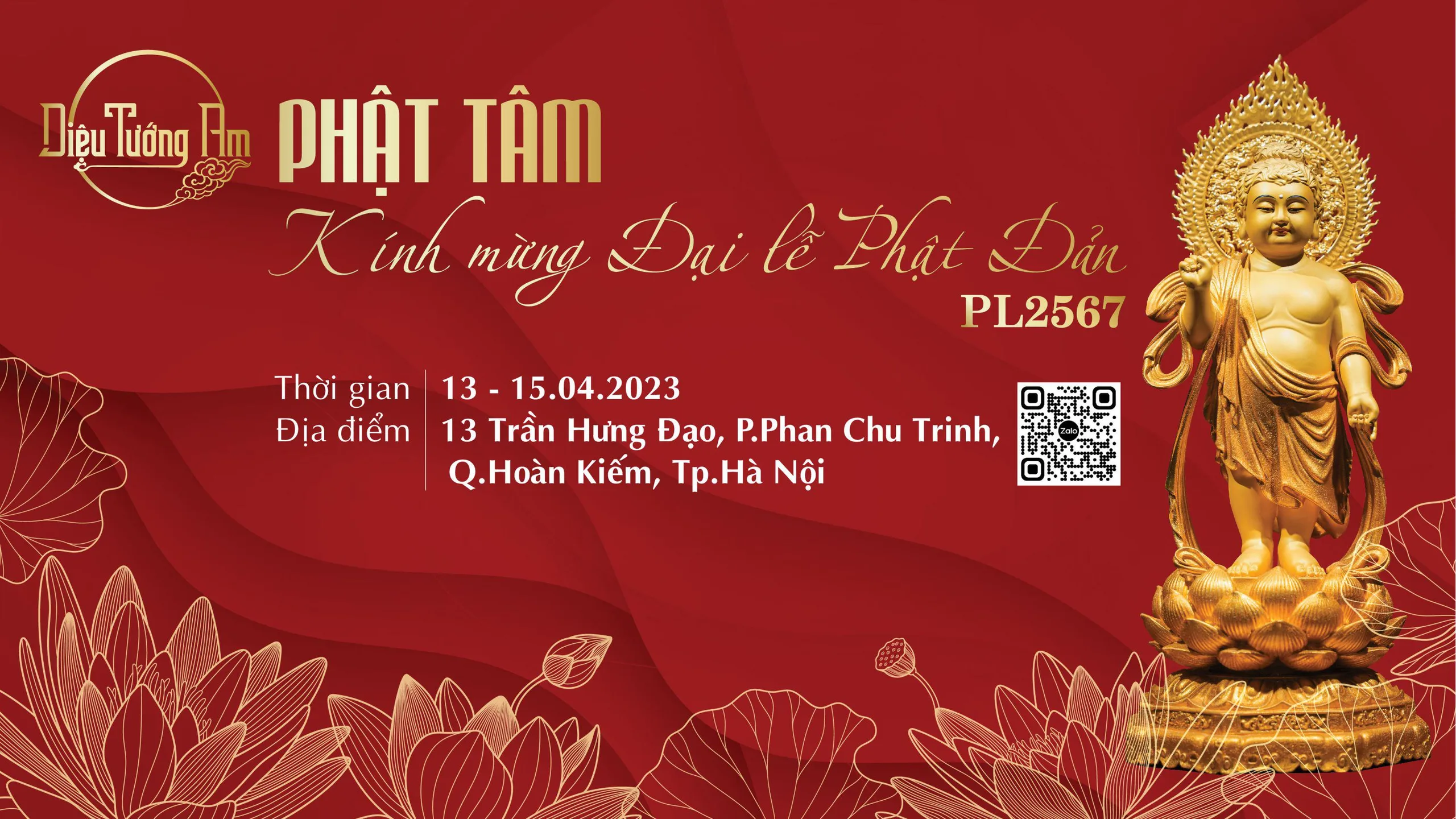 PHẬT TÂM - CHUỖI TỌA ĐÀM KÍNH MỪNG ĐẠI LỄ PHẬT ĐẢN, PL2567