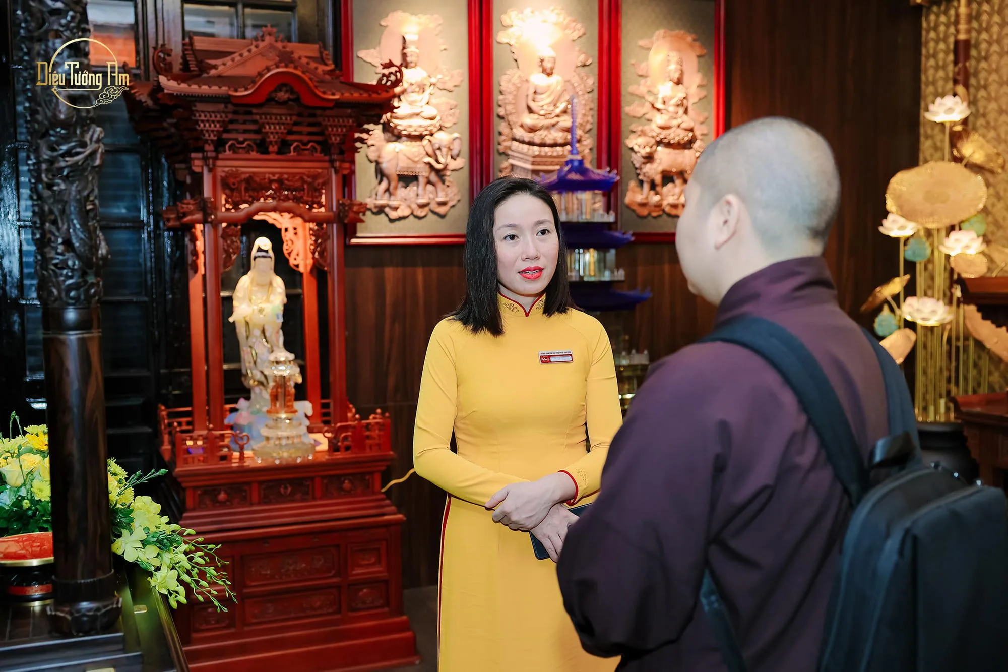 Quý Phật tử, Quý khách hàng trải nghiệm không gian văn hóa - nghệ thuật - tâm linh tại Diệu Tướng Am Hà Nội