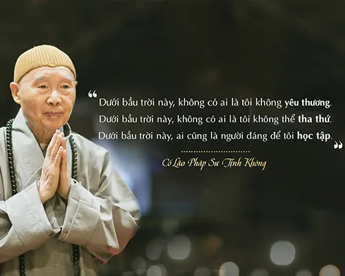 Pháp Sư Tịnh Hạ Không và những cấu nói