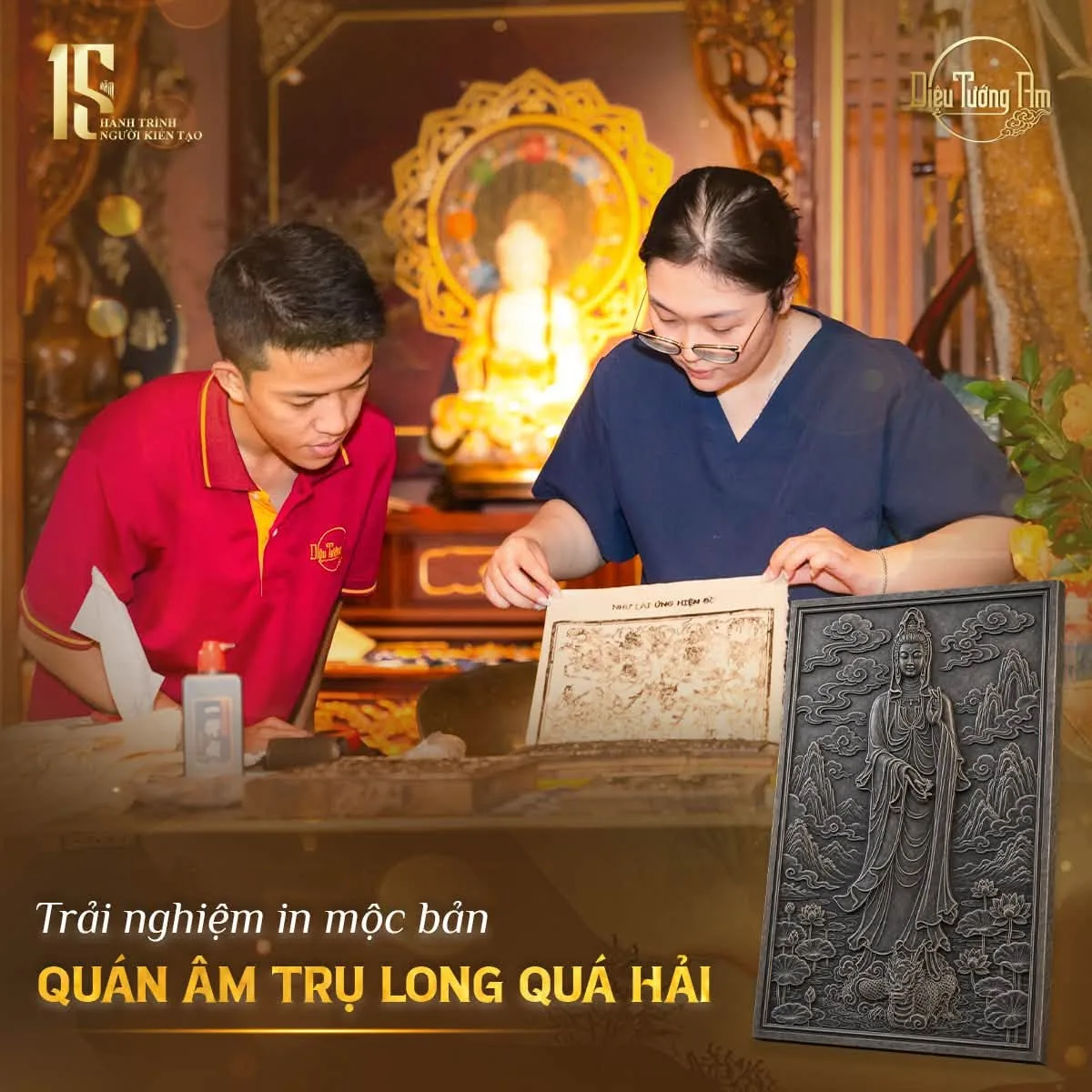 CÙNG DIỆU TƯỚNG AM TRẢI NGHIỆM VĂN HÓA ĐẶC SẮC TẠI ĐẠI LỄ KHÁNH TÁN LẠC THÀNH CHÙA QUAN ÂM – NI VIỆN