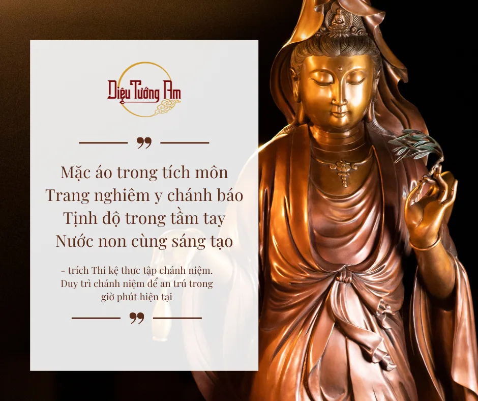 Thiệp Tỉnh Thức - Duy Trì Chánh Niệm Để An Trú Trong Giờ Phút Hiện Tại