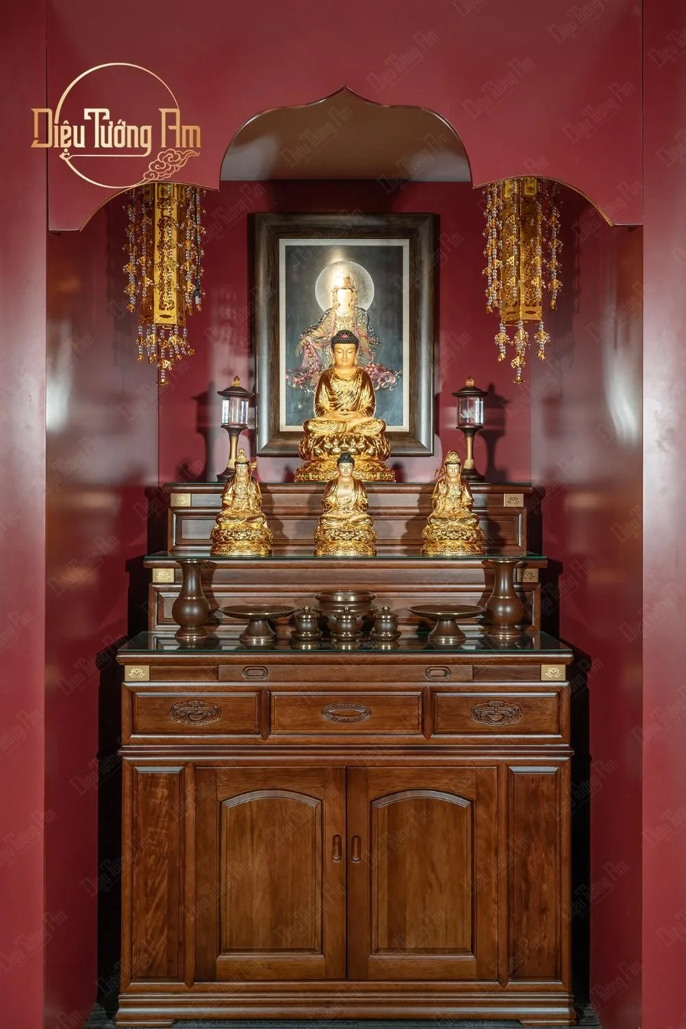 AN TRÚ TRONG HỶ LẠC KHI CHIÊM NGƯỠNG NHỮNG BỨC TRANH PHẬT GIÁO