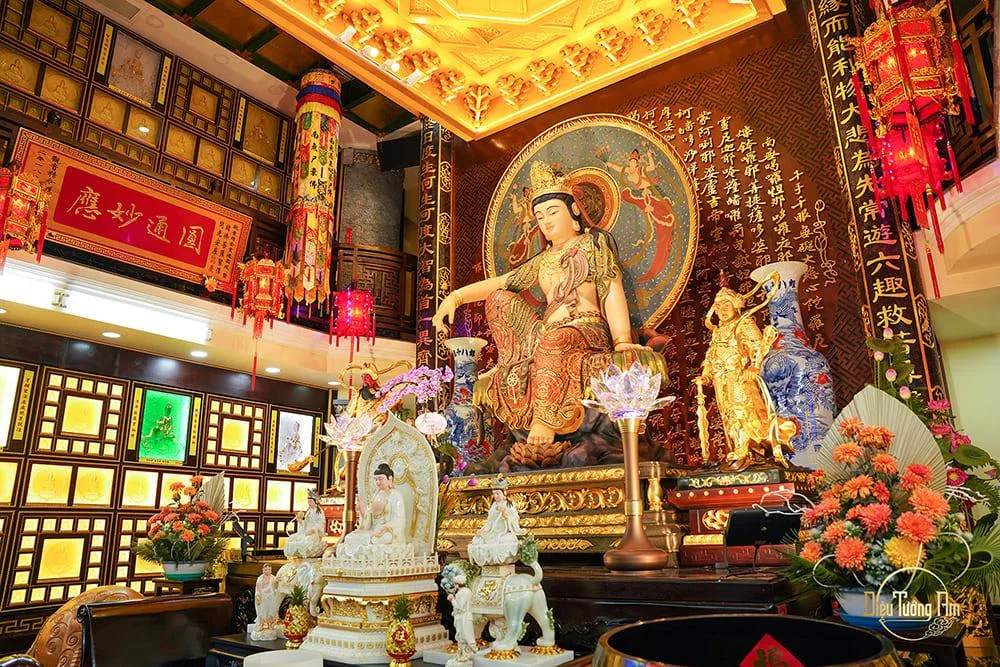 Không gian phước báu nhiệm màu tại Tịnh Xá Quan Âm, quận 5, Tp.Hồ Chí Minh