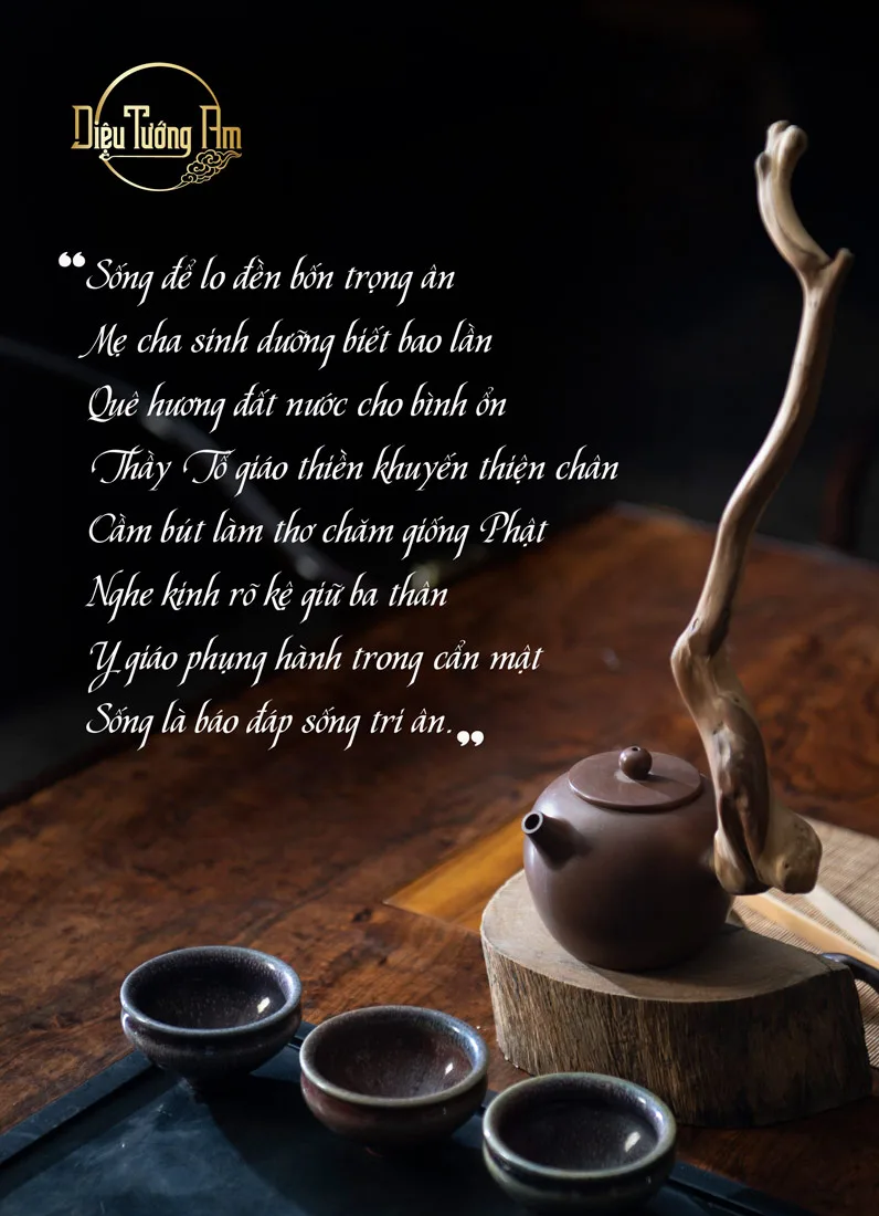 MẠN ĐÀM THIỀN TRÀ VÀ TỨ TRỌNG ÂN