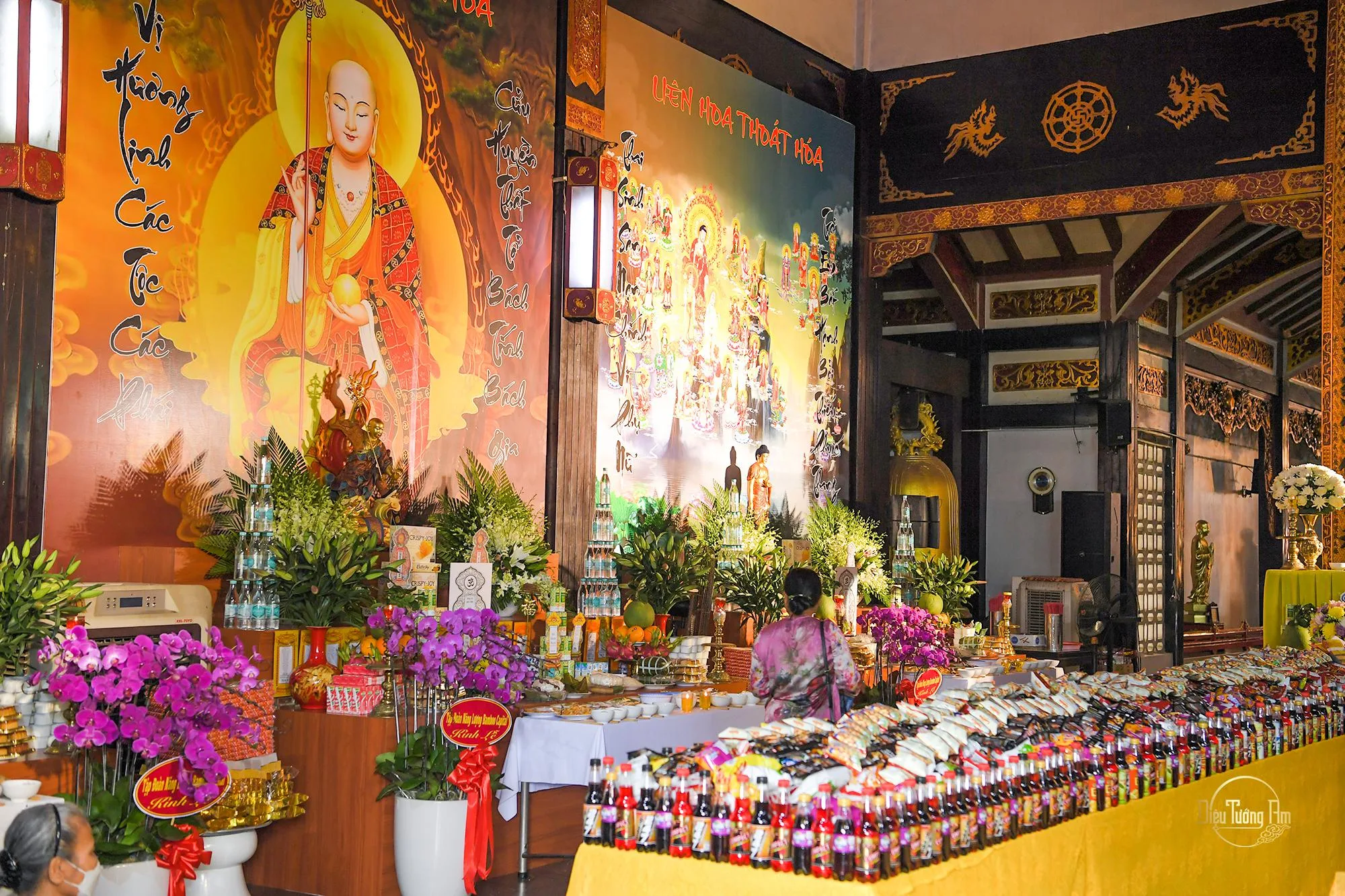 TRANG NGHIÊM ĐẠI LỄ TRAI ĐÀN CHUẨN TẾ: TỔ ĐÌNH VĨNH NGHIÊM