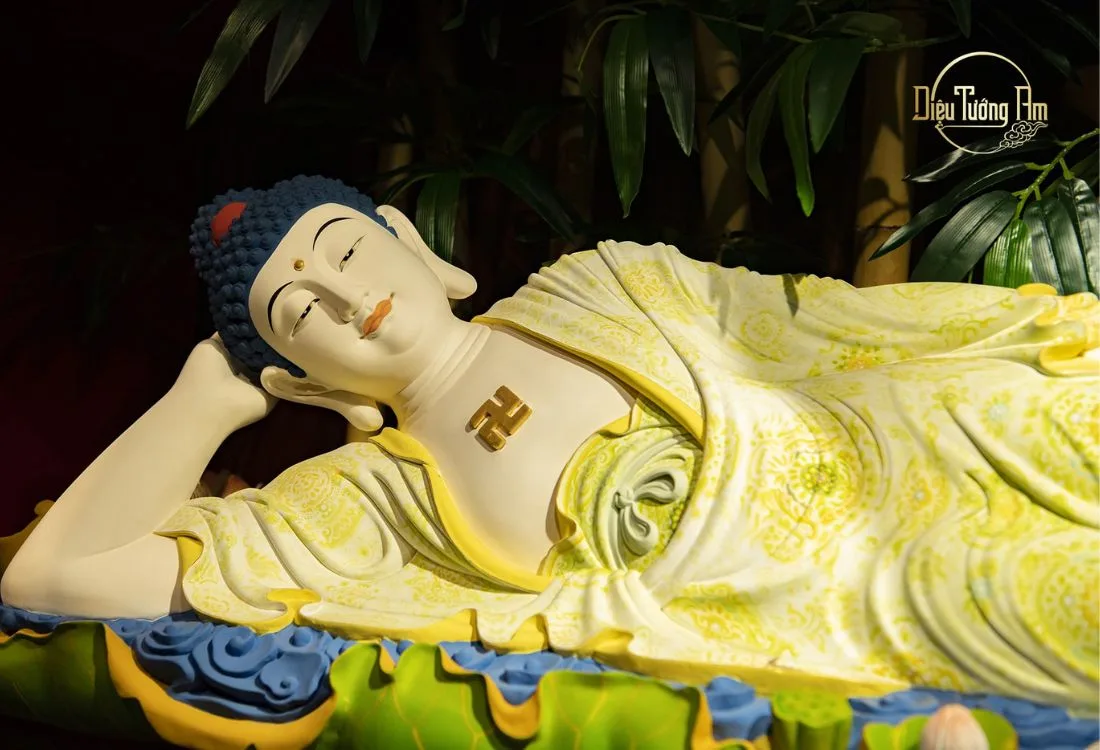 NẰM NGỦ CÁT TƯỜNG NHƯ PHẬT TỔ NHƯ LAI ĐỂ TU HÀNH VÀ TRƯỜNG THỌ