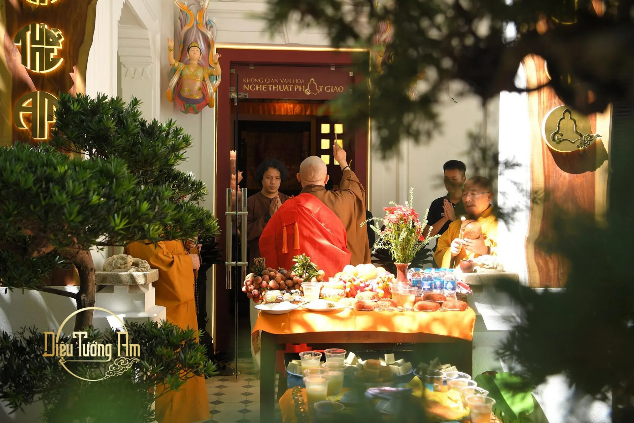 LỄ KHAI TRƯƠNG KHÔNG GIAN VĂN HÓA NGHỆ THUẬT PHẬT GIÁO HÀ NỘI