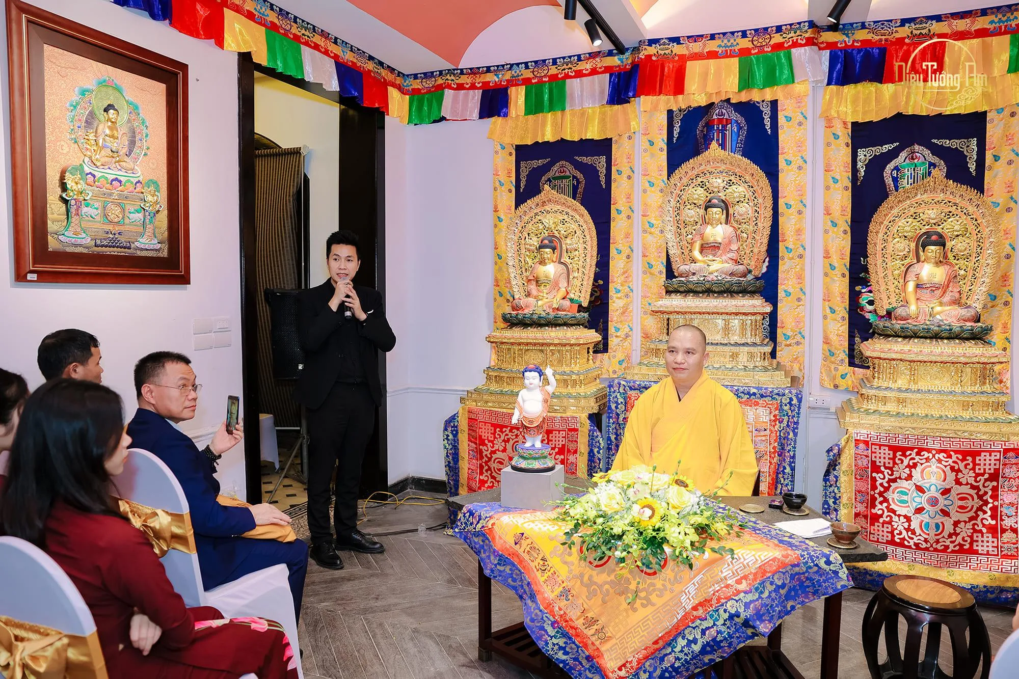 Ông Phạm Hoàng Long - GĐ Kinh Doanh Diệu Tướng Am chia sẻ về câu chuyện nghiên cứu văn hóa - nghệ thuật - tâm linh của Diệu Tướng Am đến với Quý khách hàng