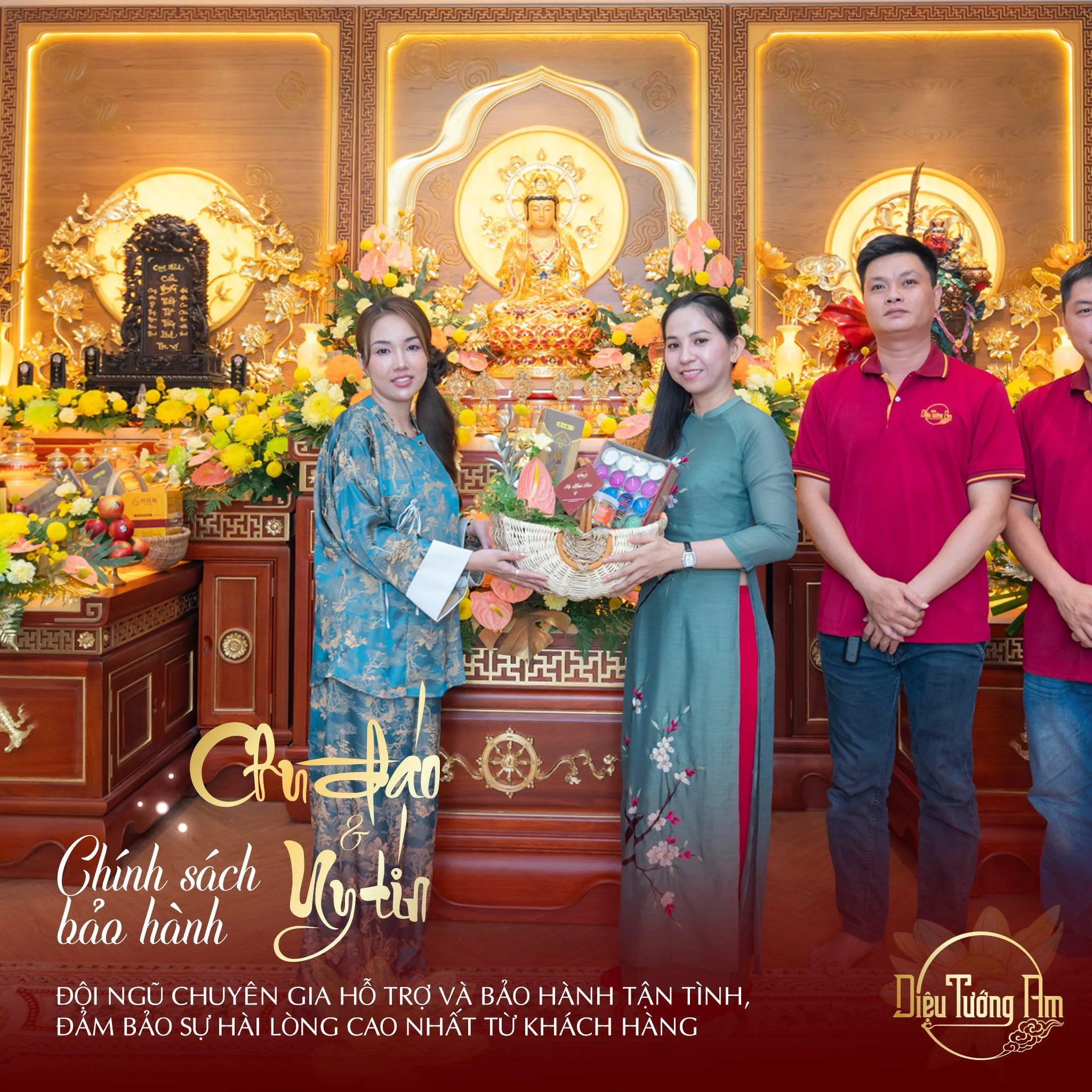 Chế độ bảo hành chu đáo, đội ngũ chuyên gia hỗ trợ kịp thời, dịch vụ vận chuyển và thi công chuyên nghiệp cả ở trong và ngoài nước.
