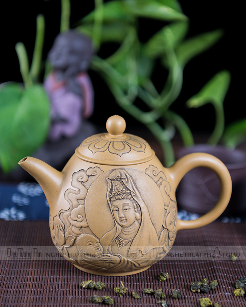 ẤM TRÀ QUAN ÂM TỐNG TỬ