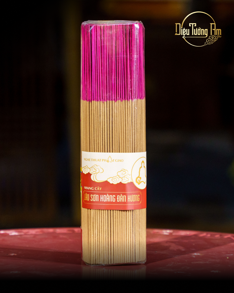 NHANG LÃO SƠN HOÀNG ĐÀN HƯƠNG - 25.5CM - HỘP 500G