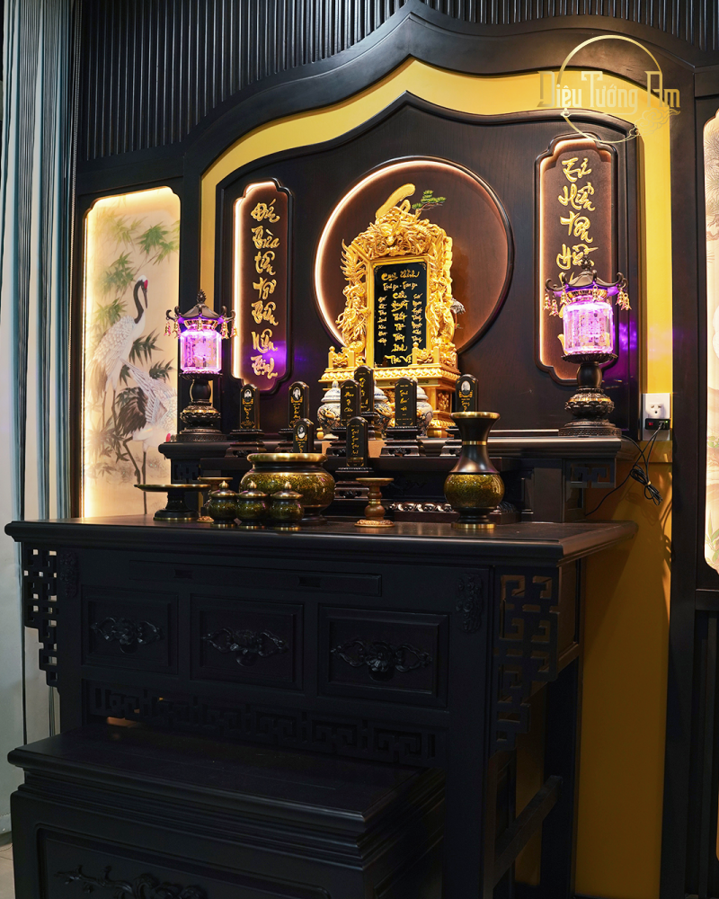 Thiết Trí Không Gian Thờ Gia Tiên