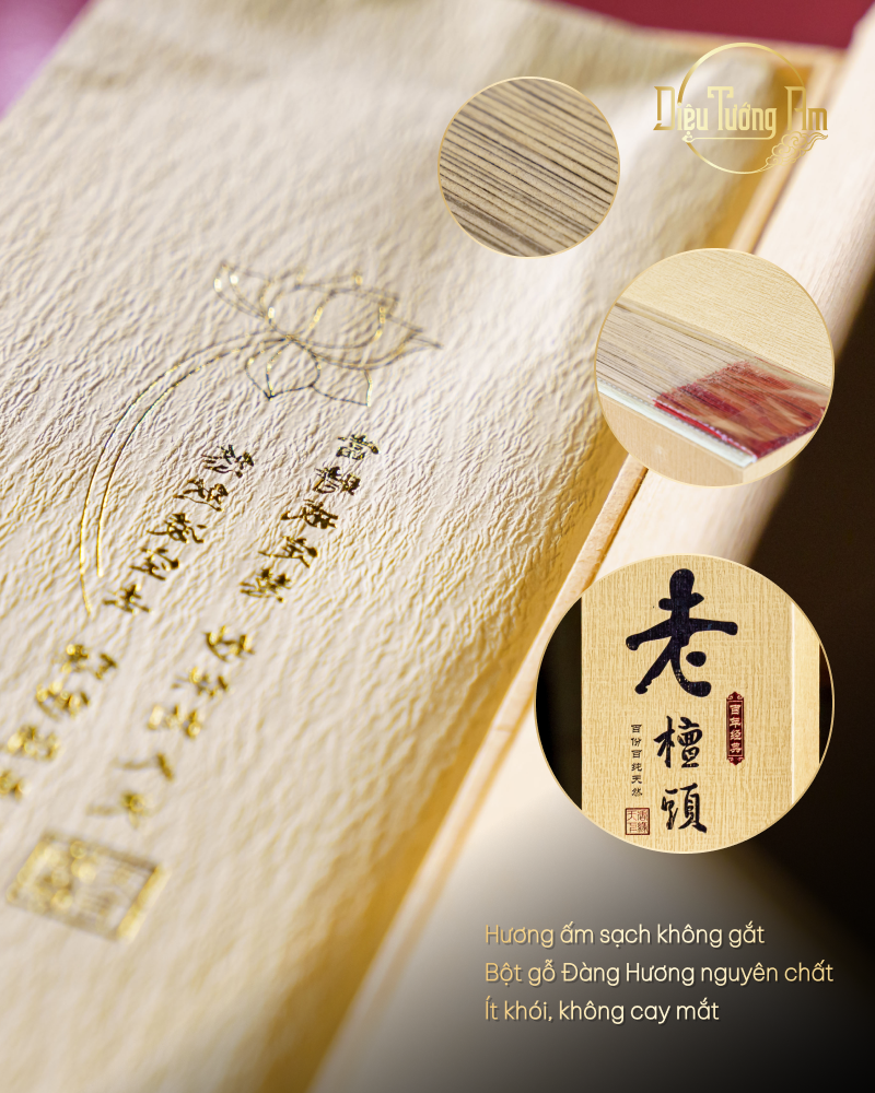 NHANG LÃO ĐÀN HƯƠNG TỰ NHIÊN – 39.5CM