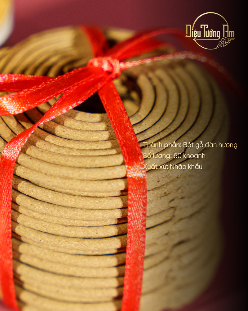 NHANG KHOANH CÁT TƯỜNG VÂN ĐÀN HƯƠNG - 2H - 60 KHOANH